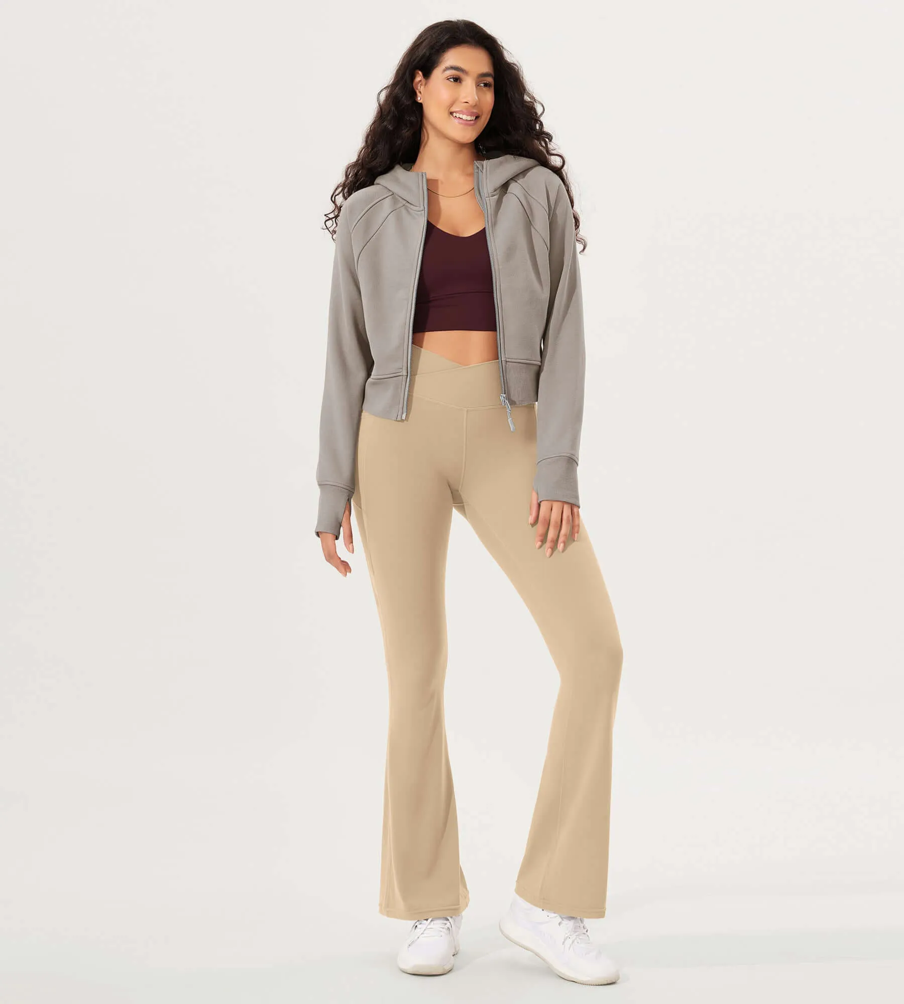 32" Cloud Feeling Bootcut Lounge Yoga Pants with Pockets