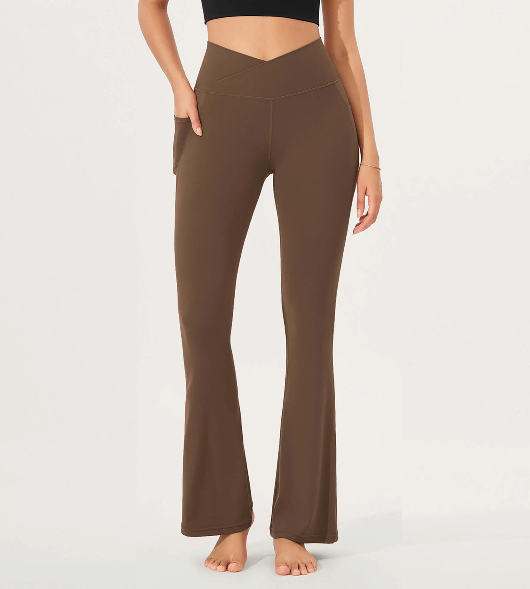 32" Cloud Feeling Bootcut Lounge Yoga Pants with Pockets