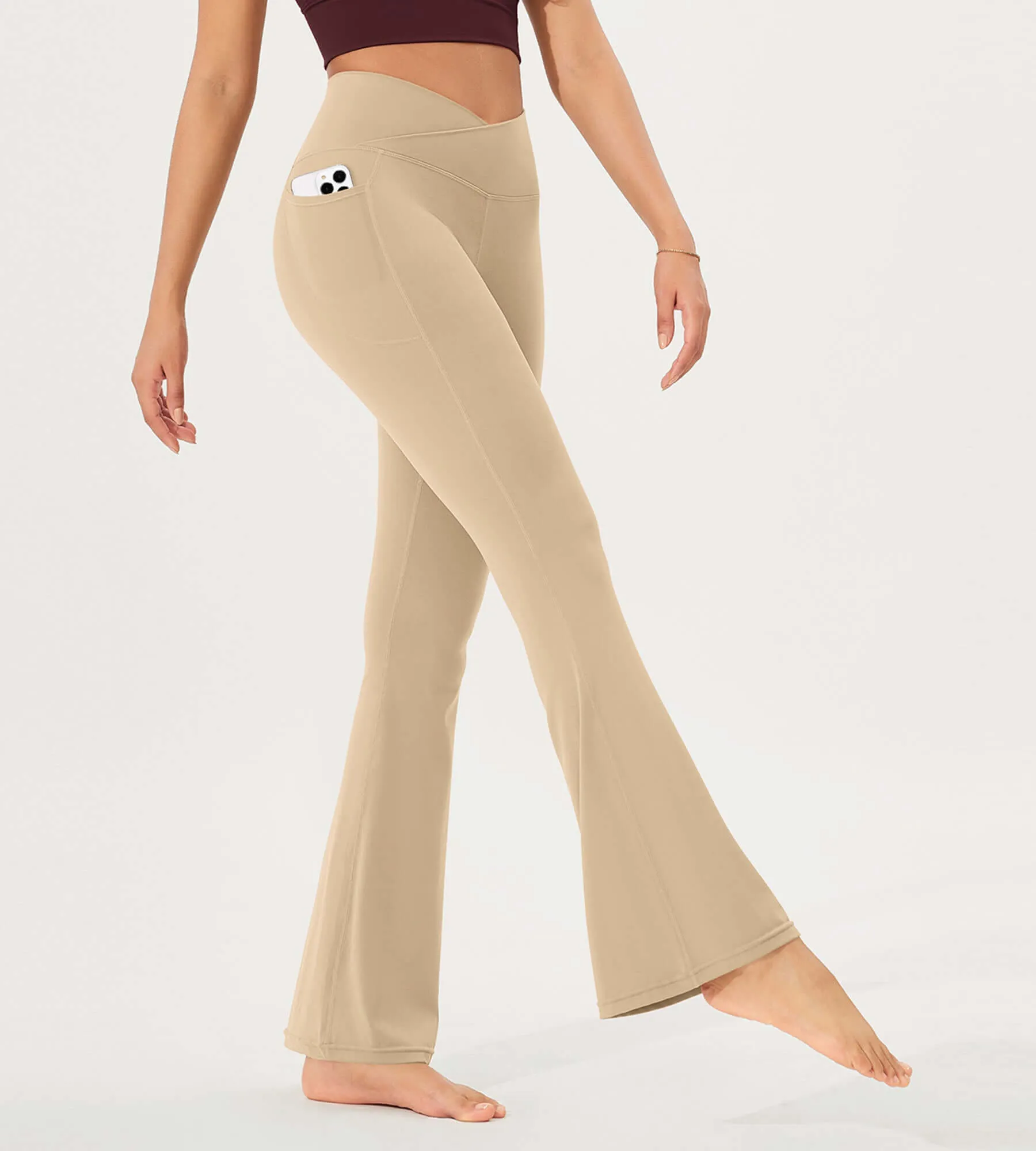 32" Cloud Feeling Bootcut Lounge Yoga Pants with Pockets