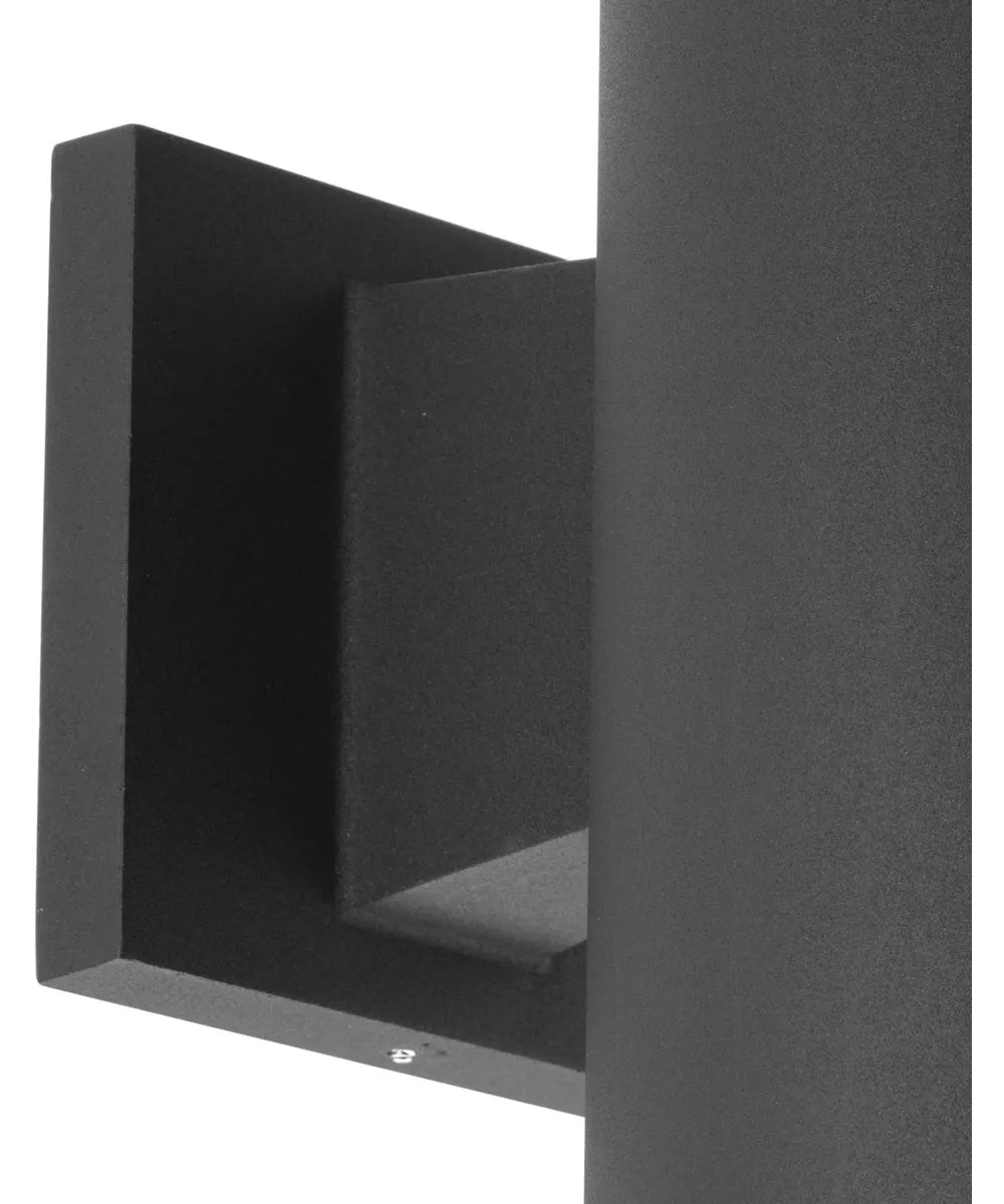 5" Outdoor Up/Down Wall Cylinder Black