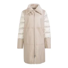 ALMA Shearling Down Puffer Coat