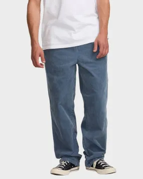 BILLABONG Larry Cord Pants - SLATE BLUE