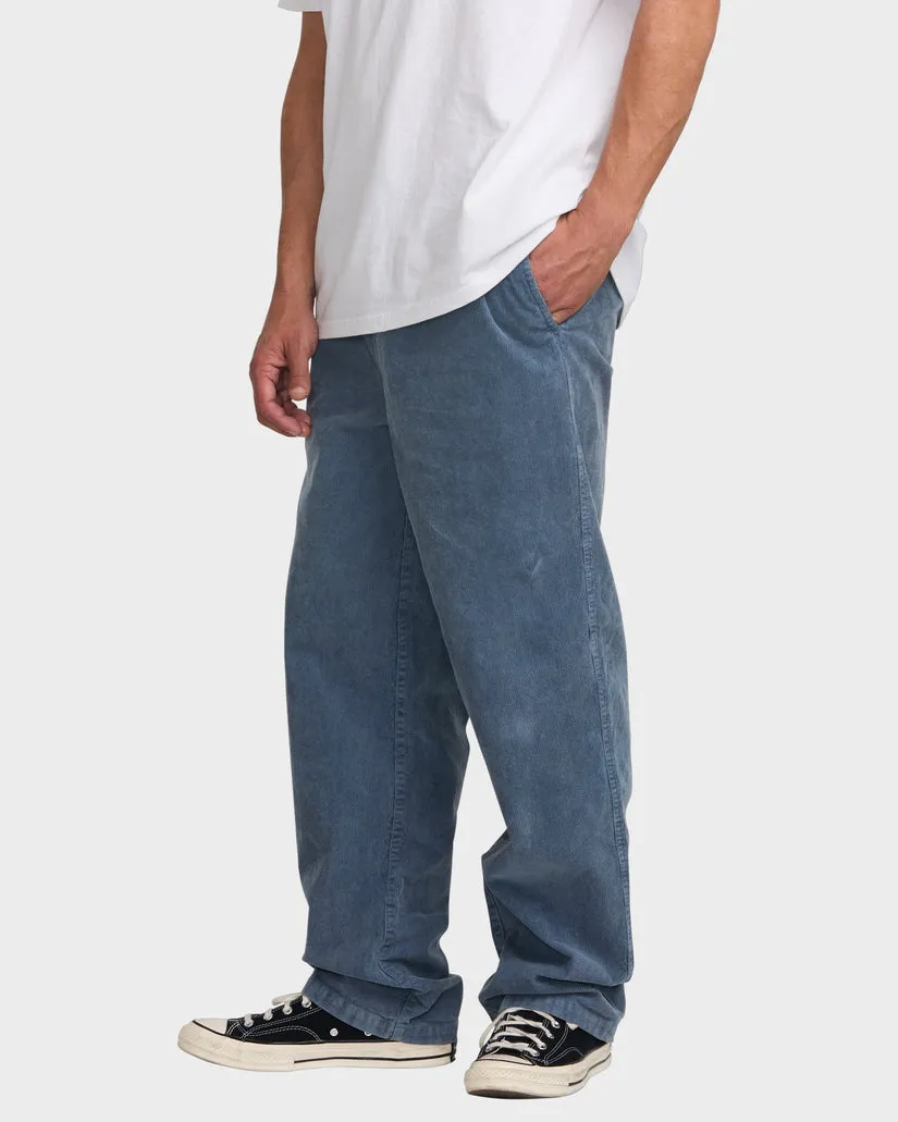 BILLABONG Larry Cord Pants - SLATE BLUE