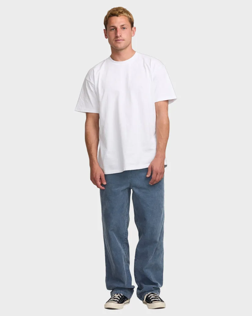 BILLABONG Larry Cord Pants - SLATE BLUE
