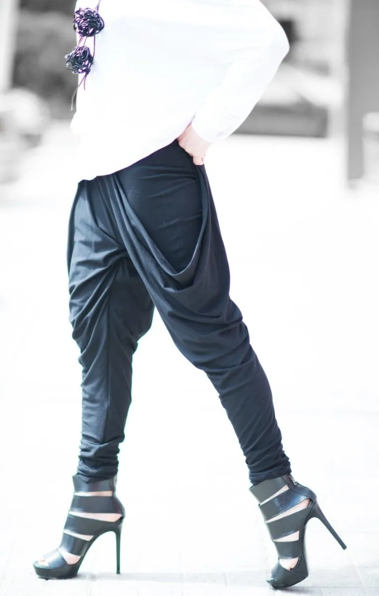 Black Jersey Pants TONY