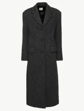 Bontin wool-blend longline coat