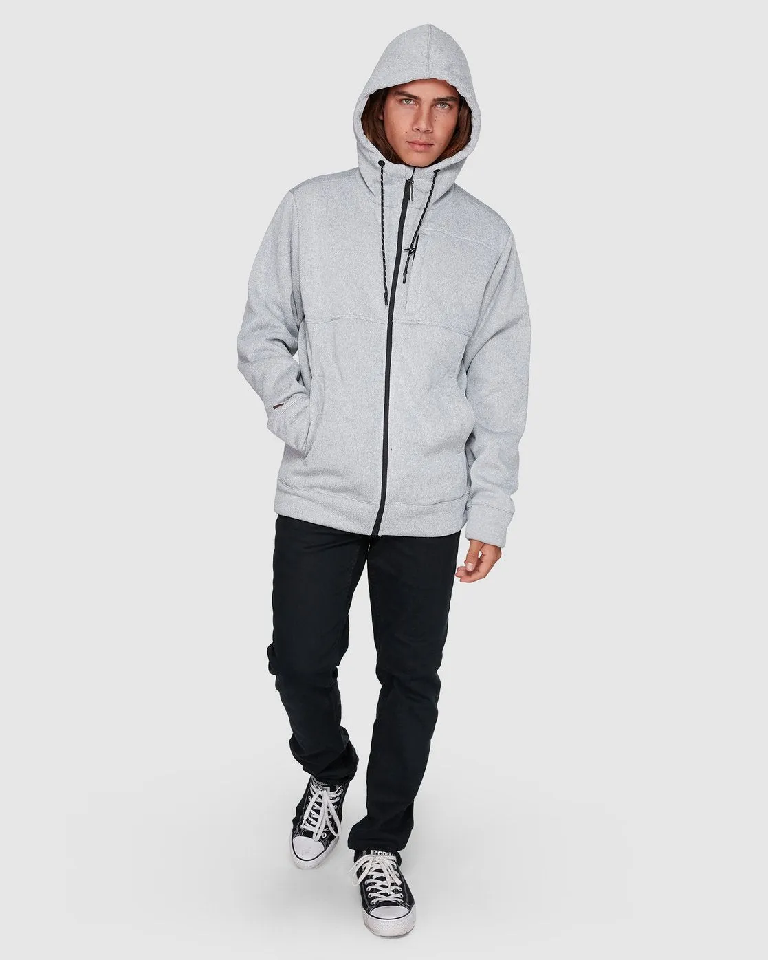 Boundary Sherpa Zip Thru Hoodie