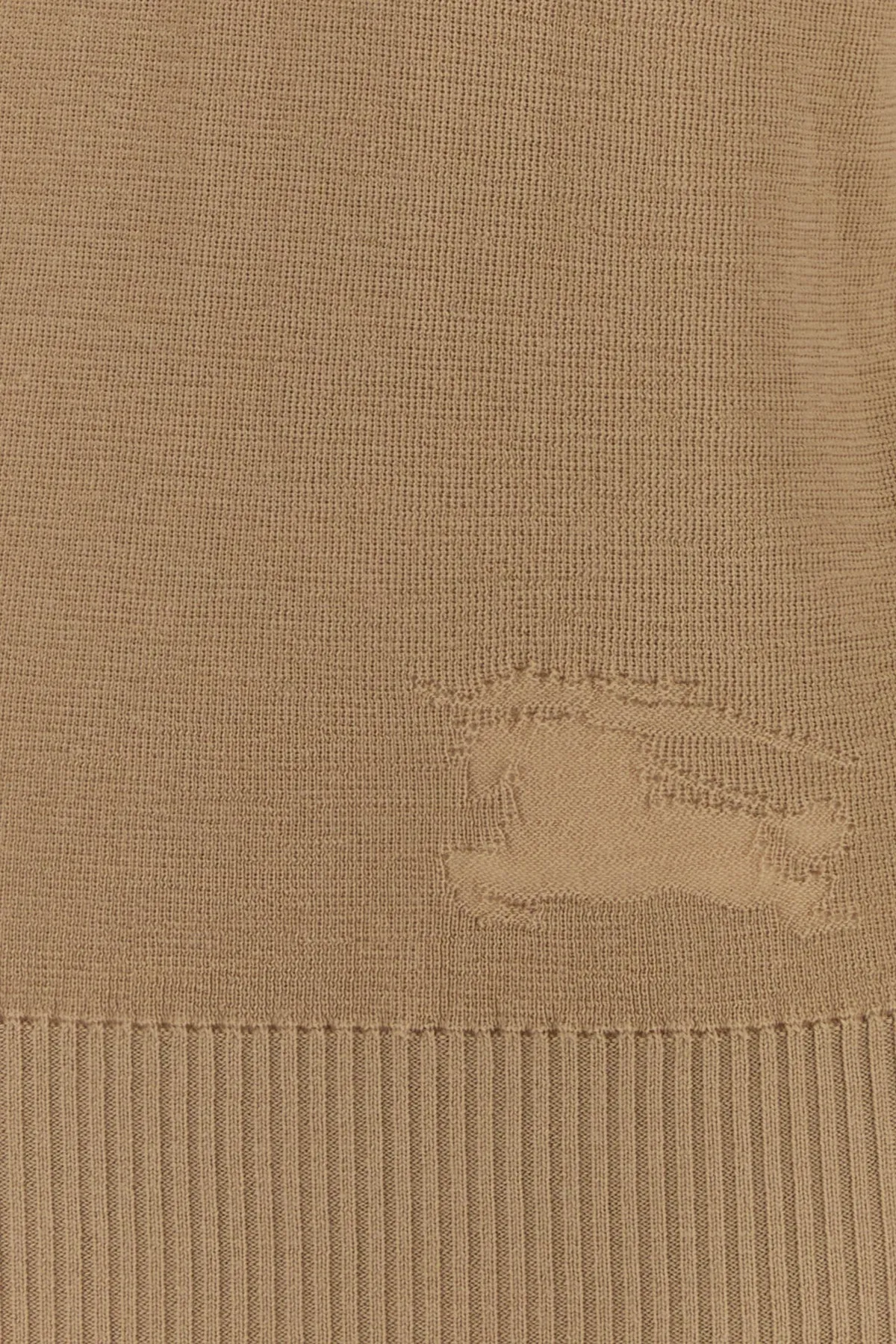 Camel wool sweater