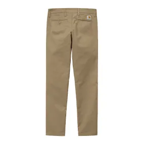 CARHARTT WIP - SID PANT LEATHER RINSED