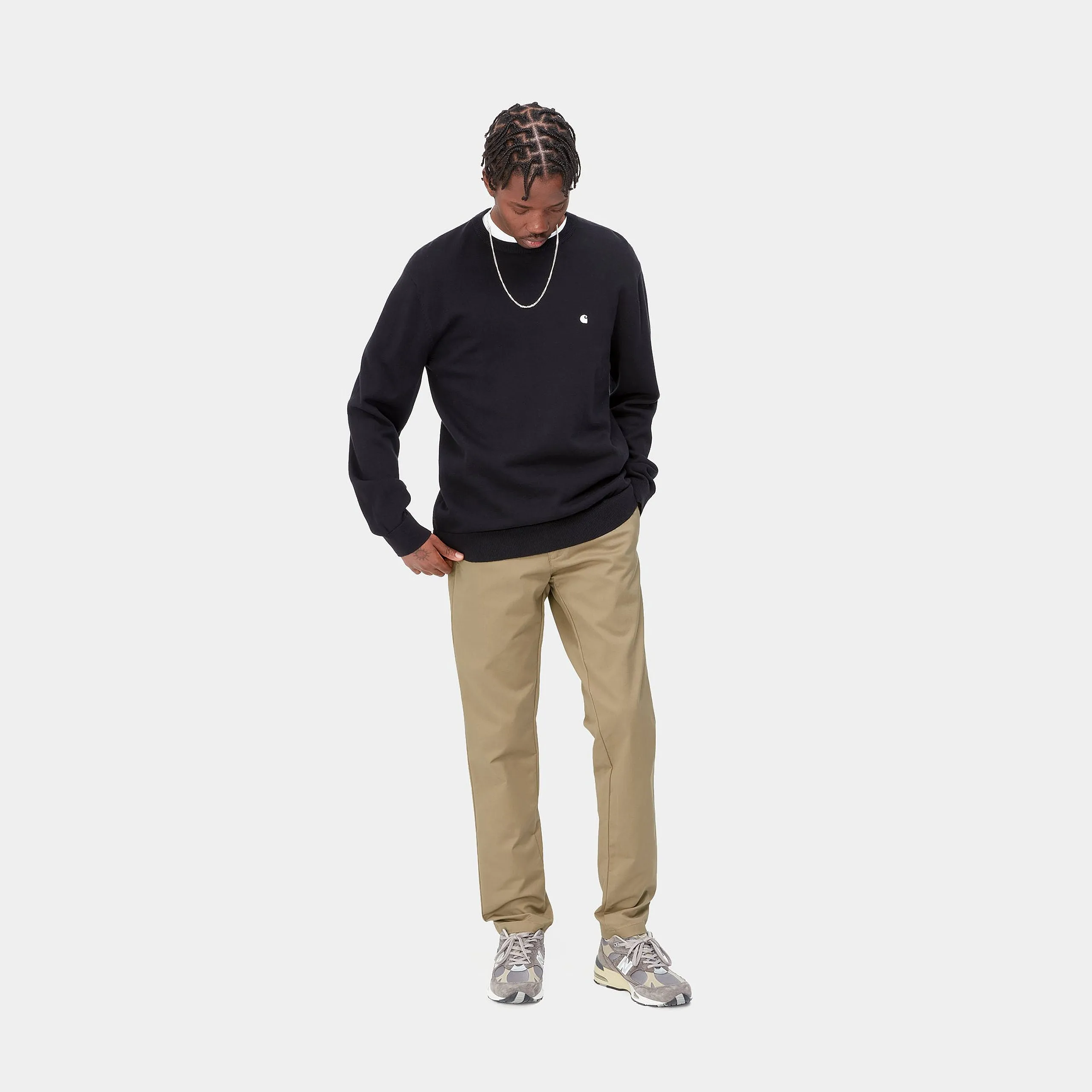 CARHARTT WIP - SID PANT LEATHER RINSED