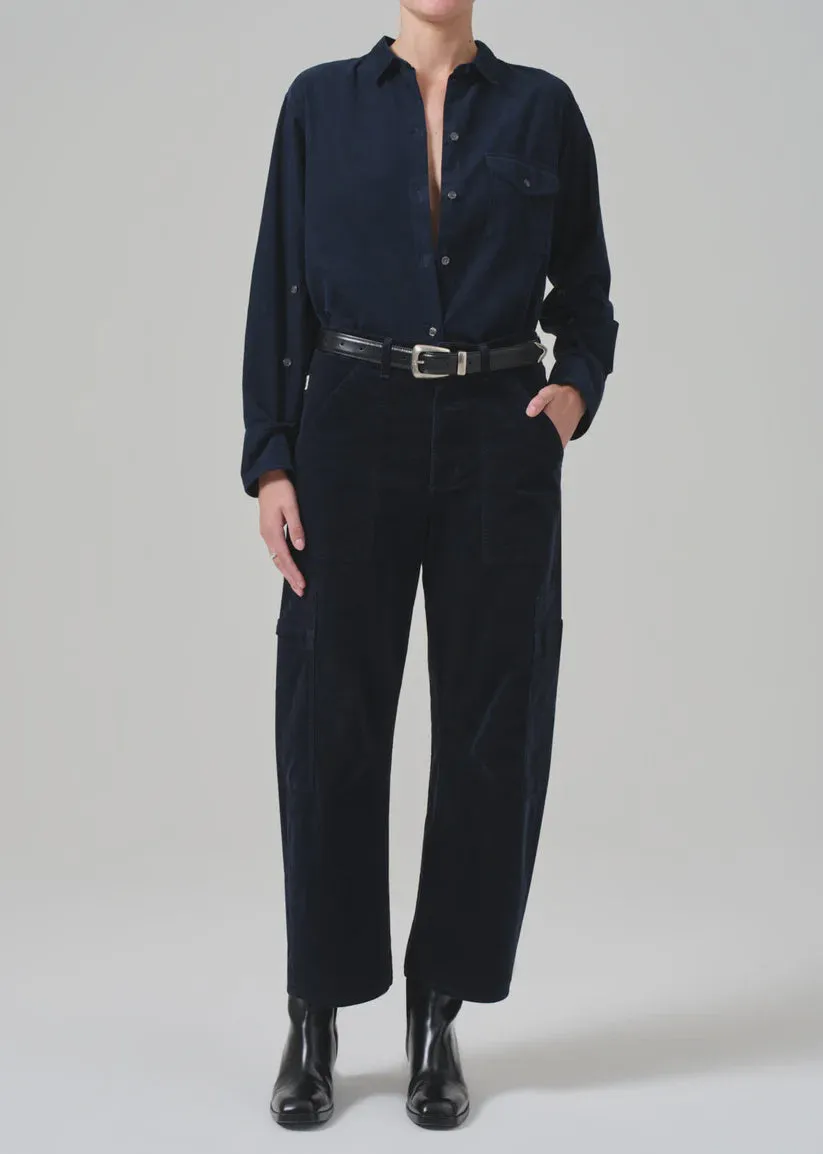 COH Marcelle Cargo in Navy Corduroy