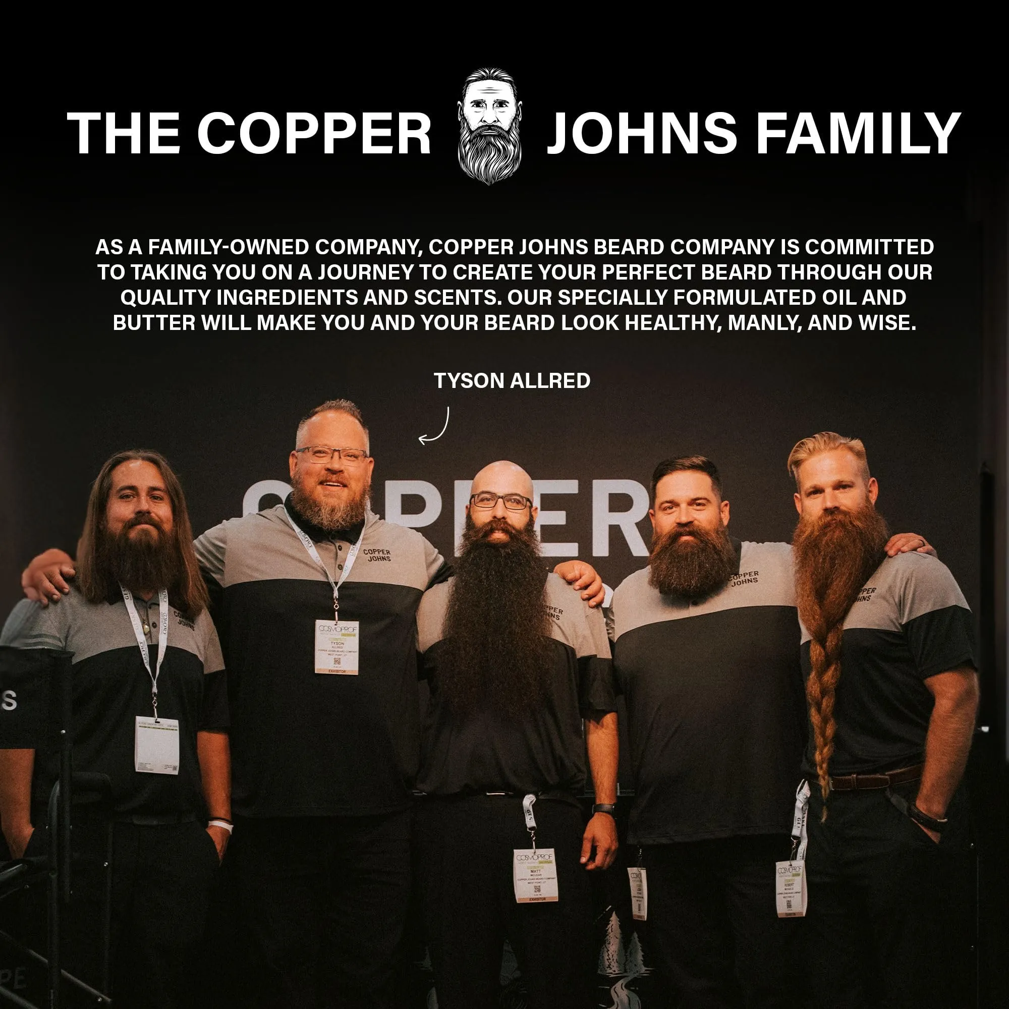 Copper Johns Daily Conditioning Wash | Natural Beard Cleanser | Nourishes Facial Hair & Skin | Ionic Inland Sea Minerals | Unscented-The Hunt | 8oz