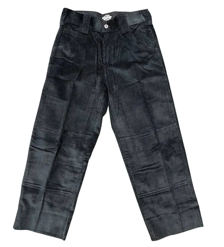 Dickies Franky Vallani Double Knee Cord Pants in Black