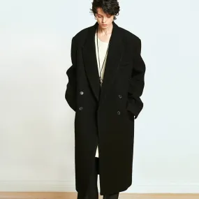 Double-Breasted Wool Coat