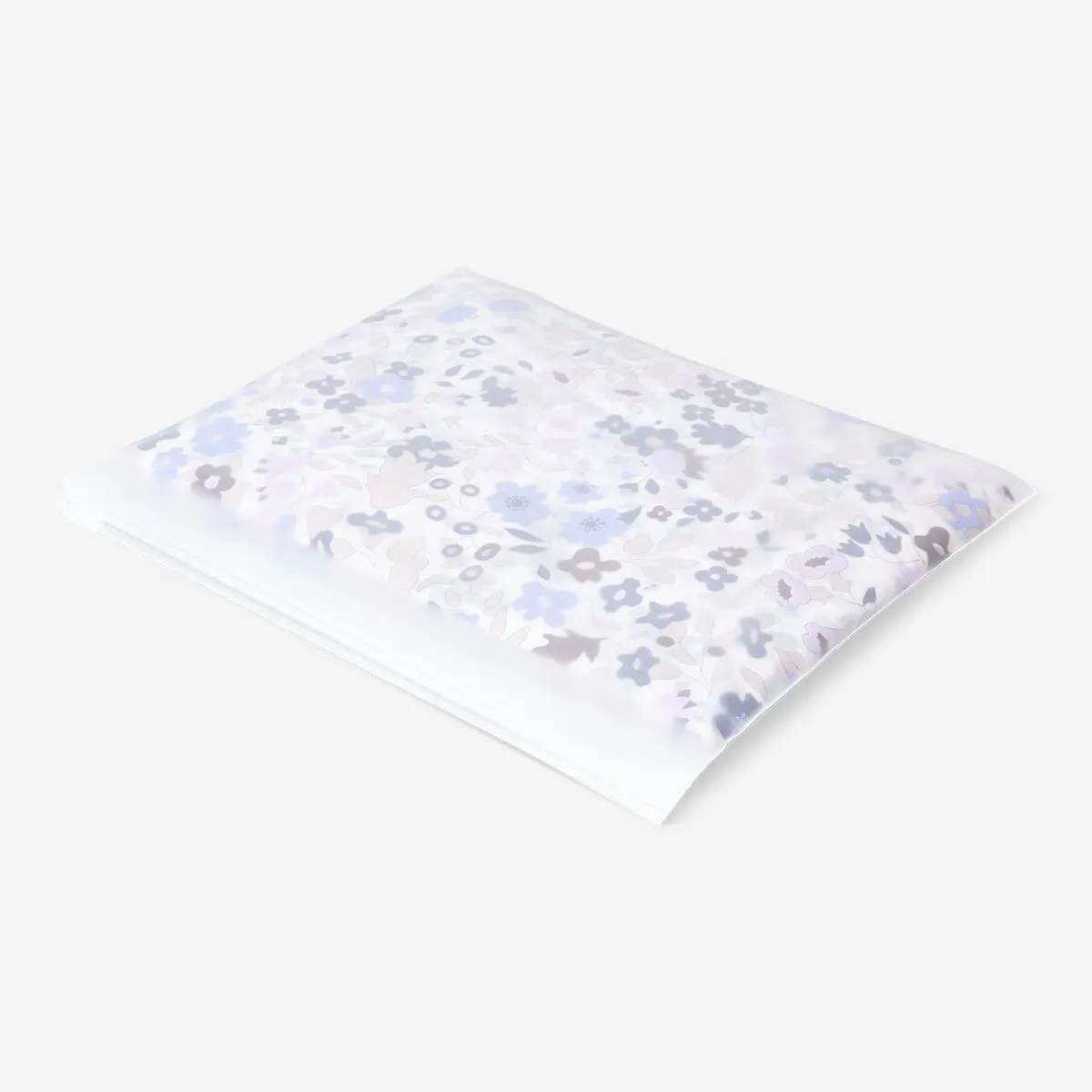 Floral rain coat with pouch for adults - Size L/XL