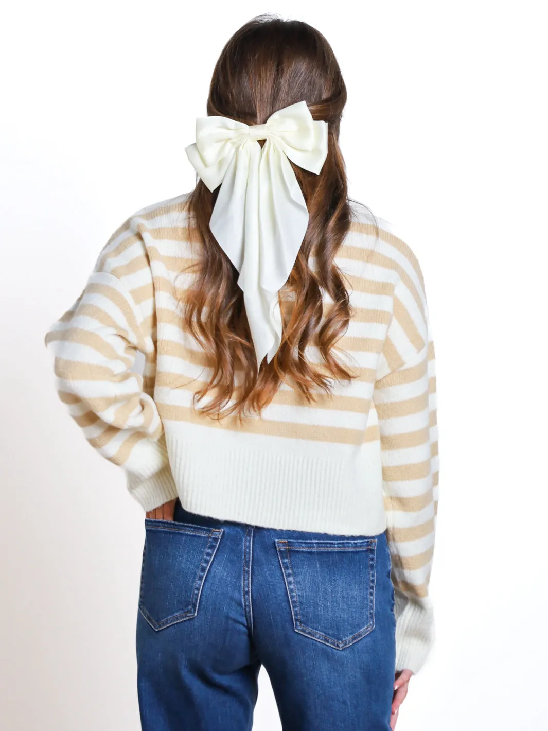 Gorgeous Favorite Striped Turtleneck Sweater- Final Sale