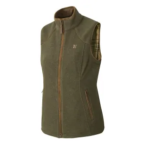 Harkila Sandhem Ladies Poalrtec Fleece Waistcoat - Dusty Lake Green