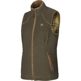 Harkila Sandhem Ladies Poalrtec Fleece Waistcoat - Willow Green