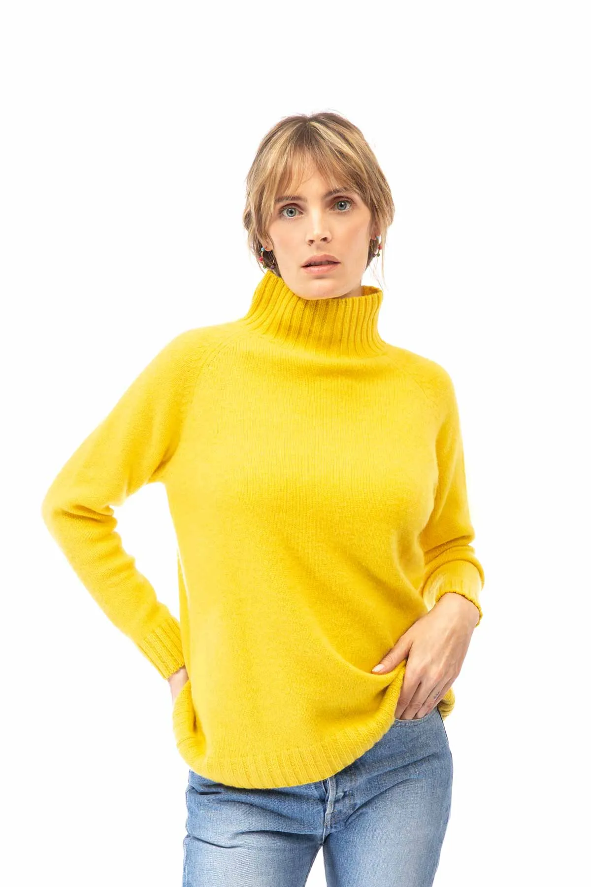 Highland Turtleneck - New Yellow