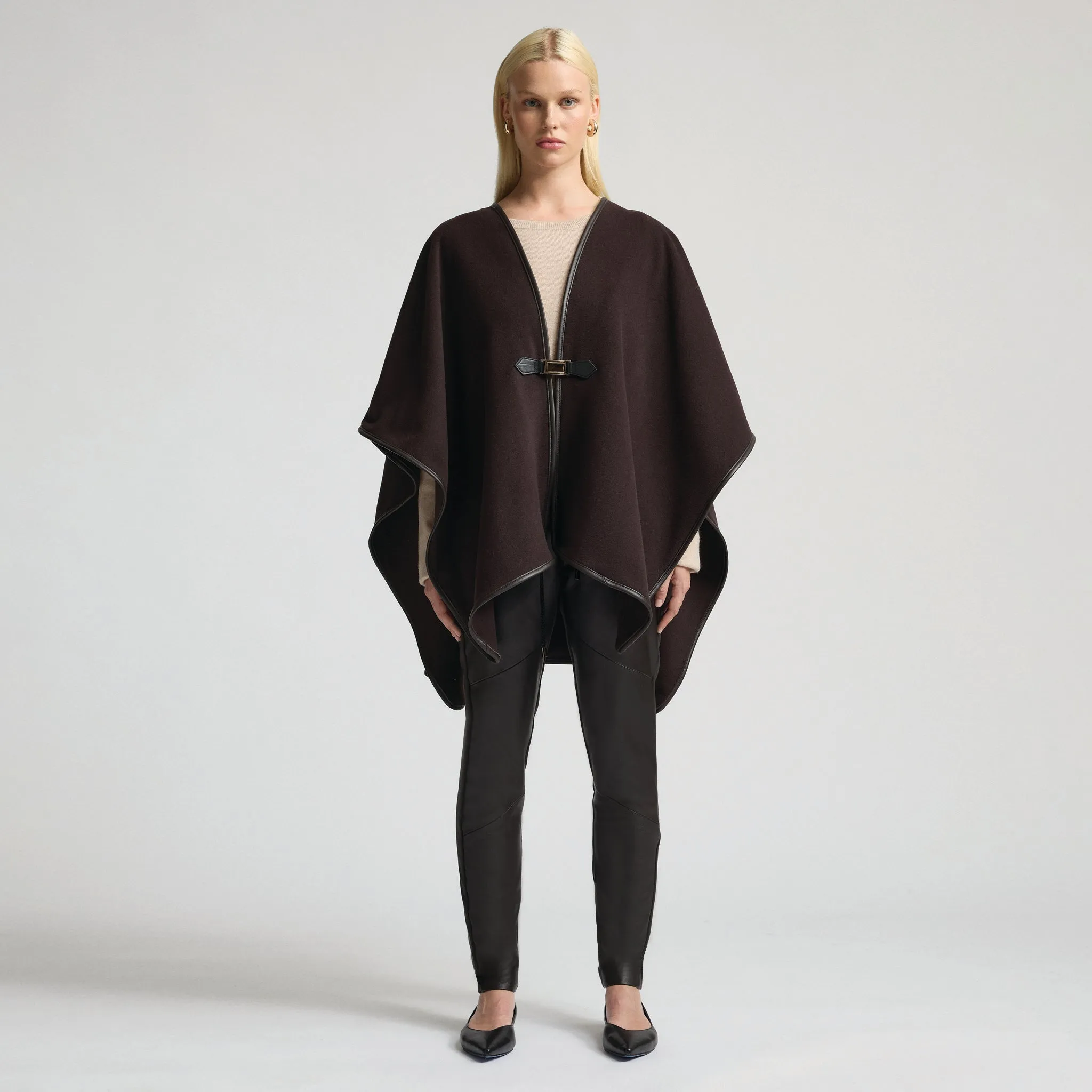 Karson Cape - Espresso