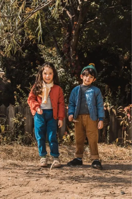 'Koi Koi' Corduroy Pants
