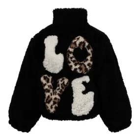 Leopard Love Sherpa Jacket
