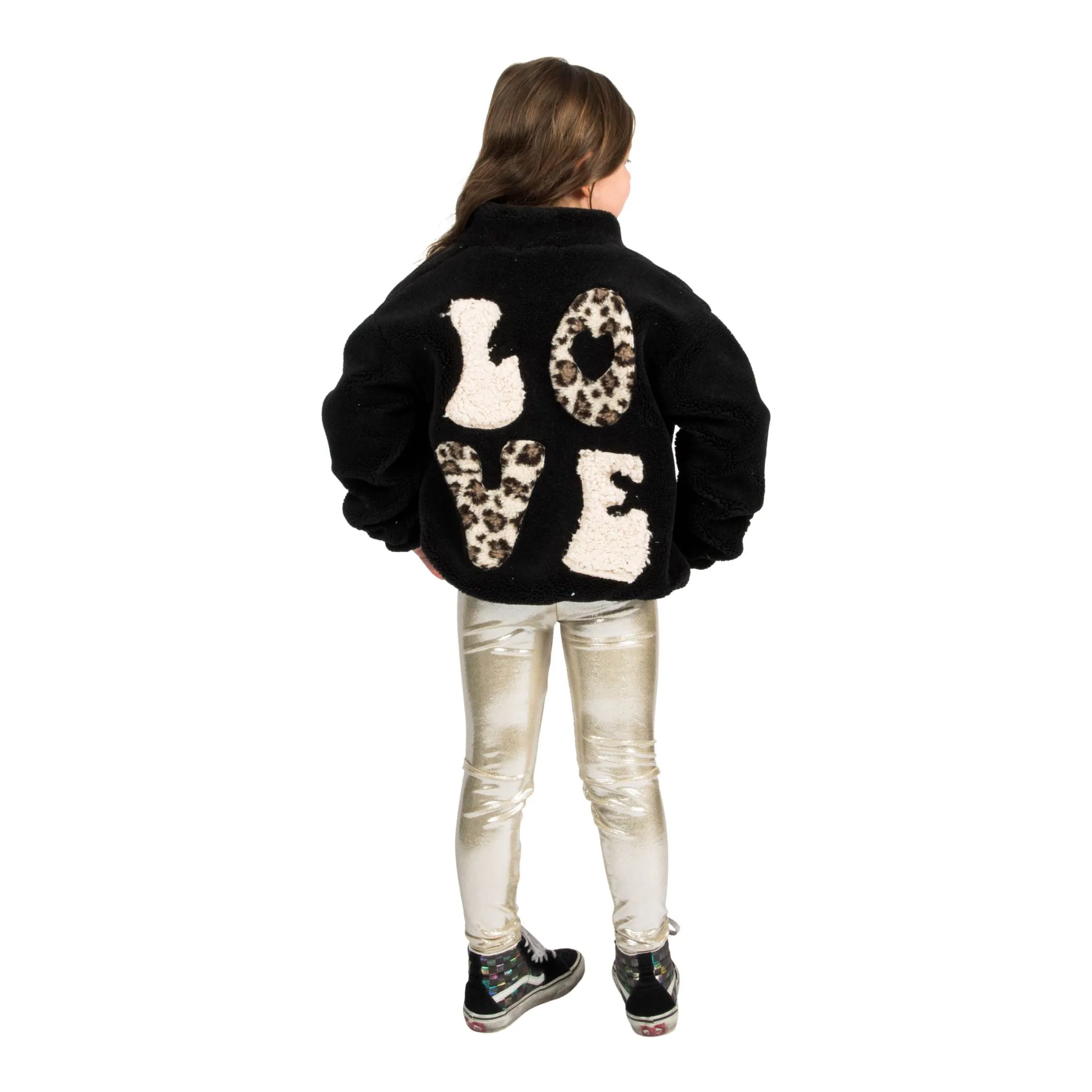 Leopard Love Sherpa Jacket