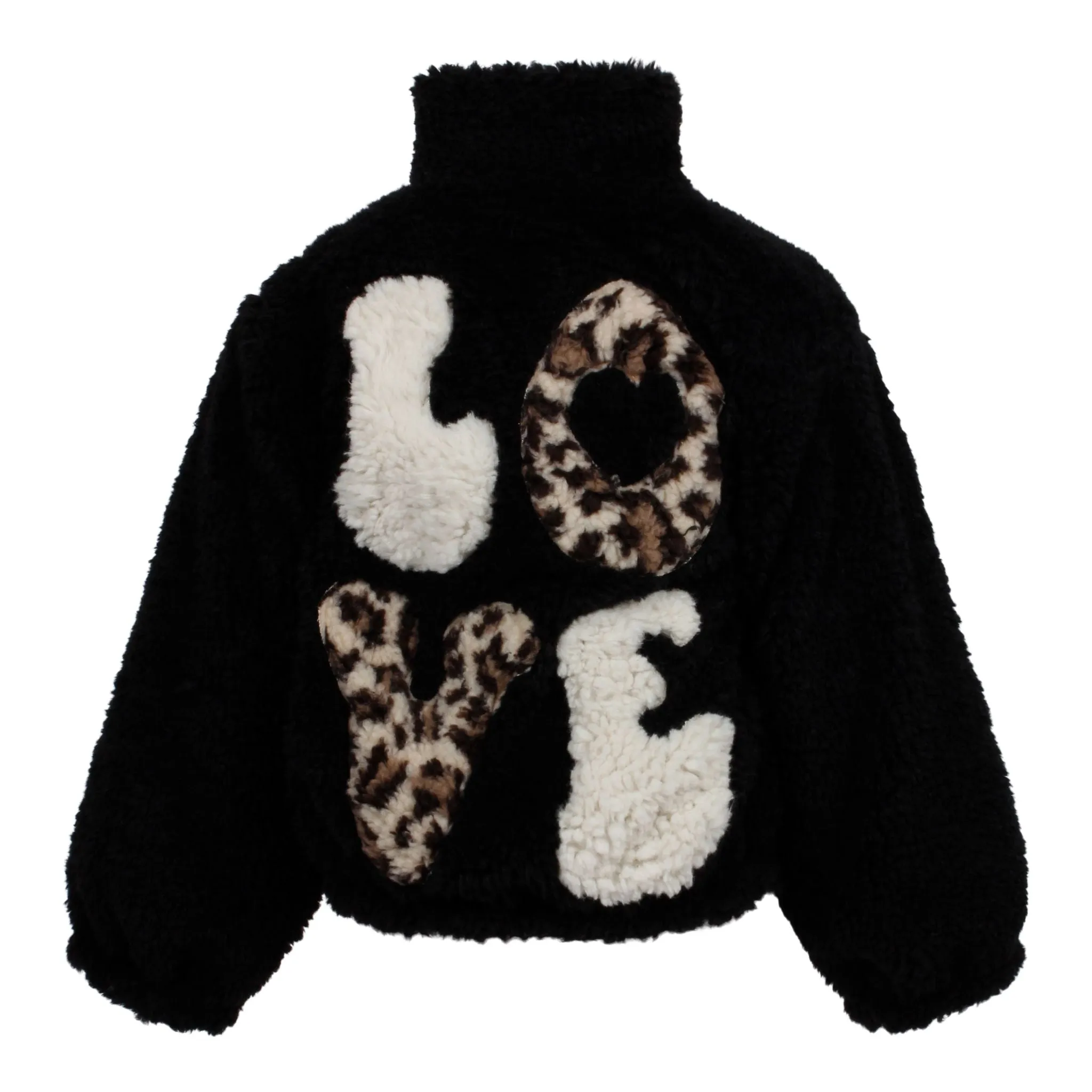 Leopard Love Sherpa Jacket