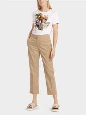 Marc Cain Beige Chino-style pants
