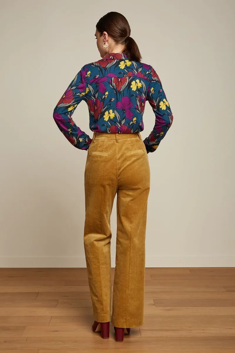 MARCIA PANTS CORDUROY MUSTARD