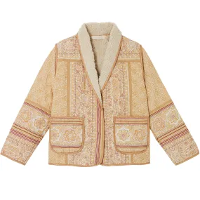 Meadow Jacket in Tuscan Peach by Faune
