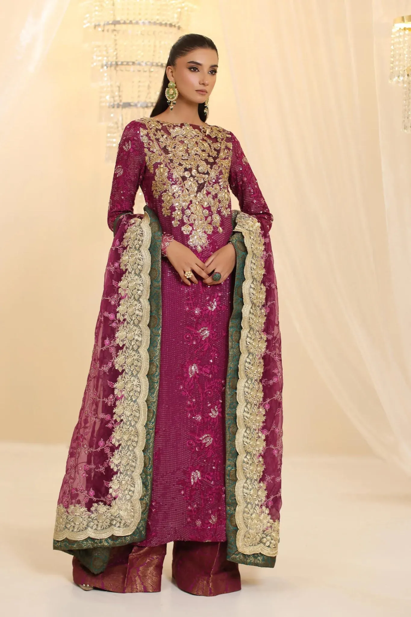 Musferah Saad | Ethereal Dream Formals | Amethyst Allure