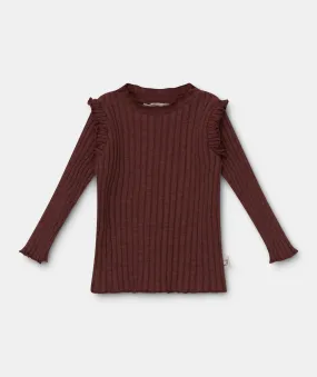 My Little Cozmo Baby Garnet Elise Ruffle T-Shirt