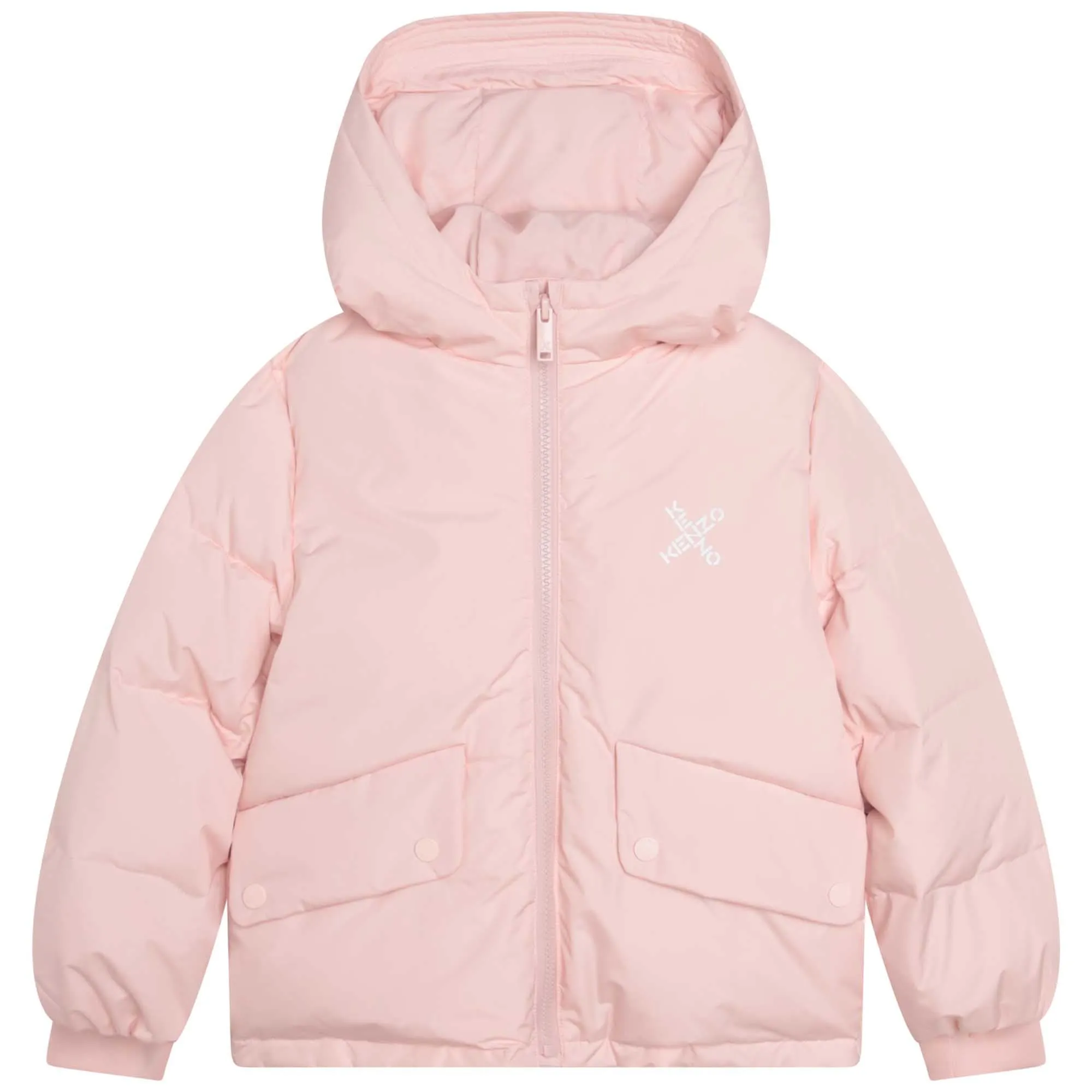 Pale Pink Down Puffer Jacket