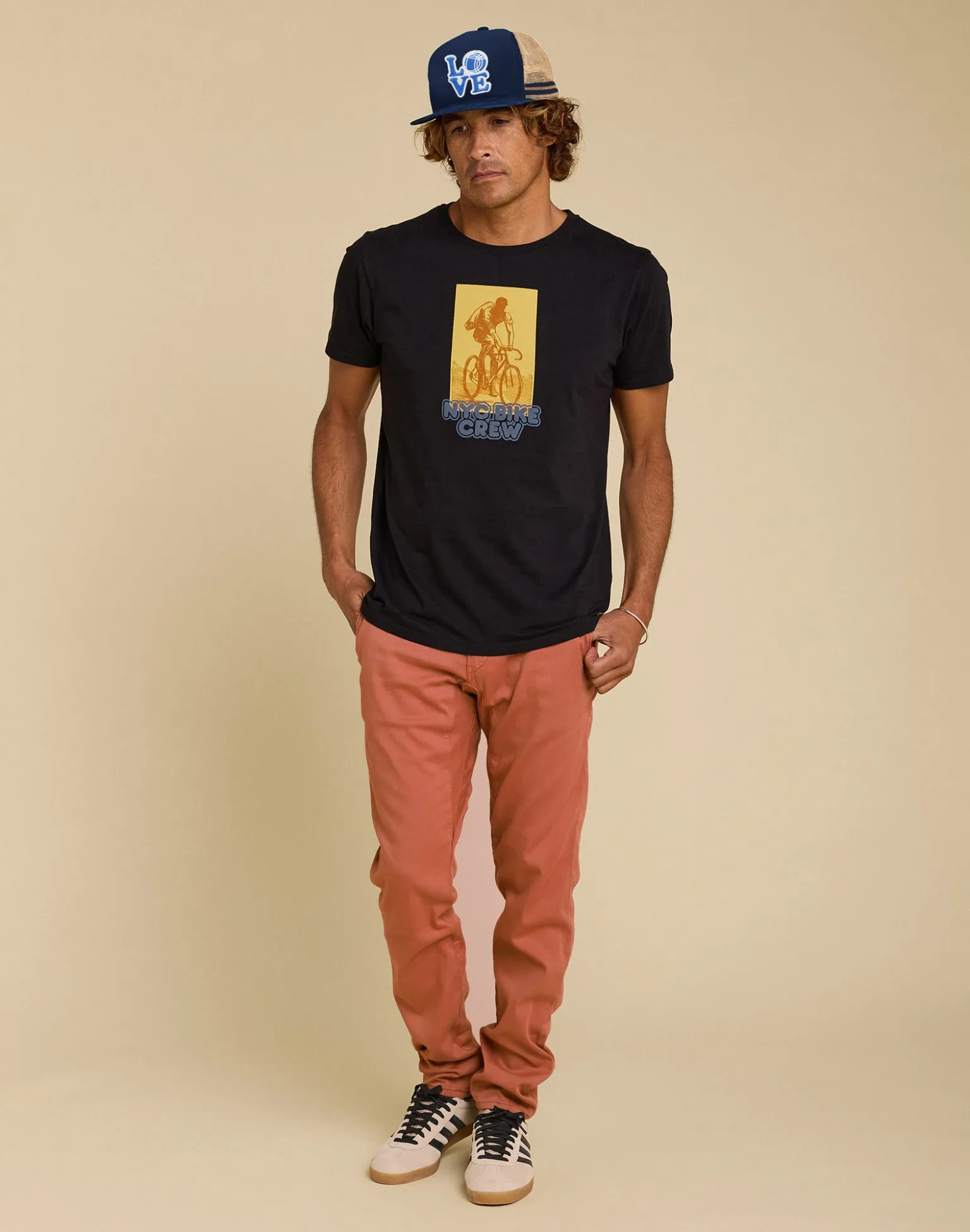 Pullin Pants Dening Chino Flamingo