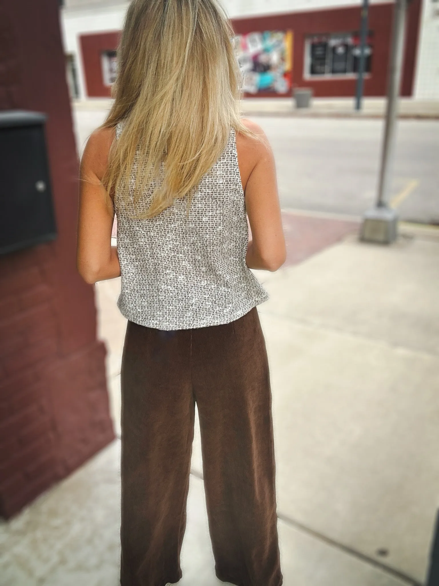 Sadie & Sage Billie Turtleneck Tank