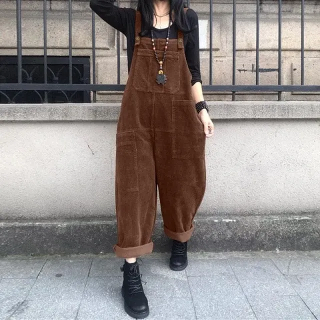 Street Smart Corduroy Overalls