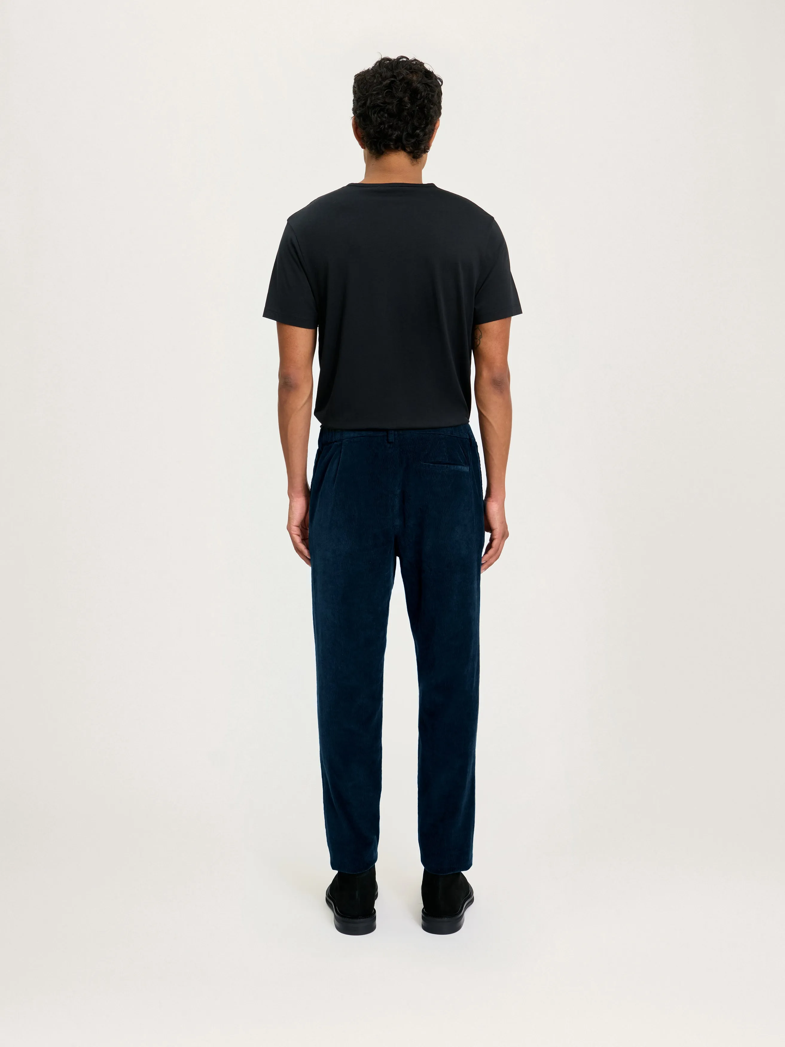 The Cord Trouser || Navy | Corduroy
