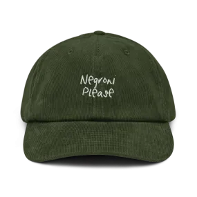 The Negroni Please Corduroy hat