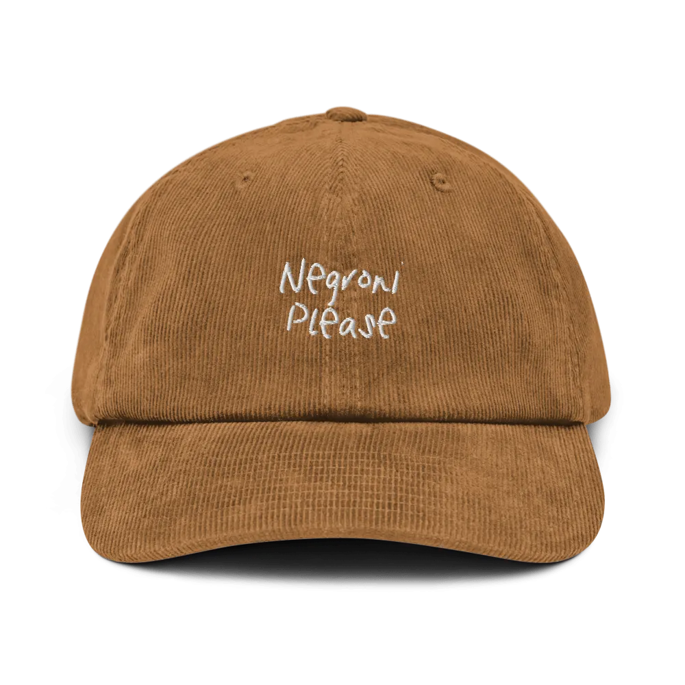 The Negroni Please Corduroy hat