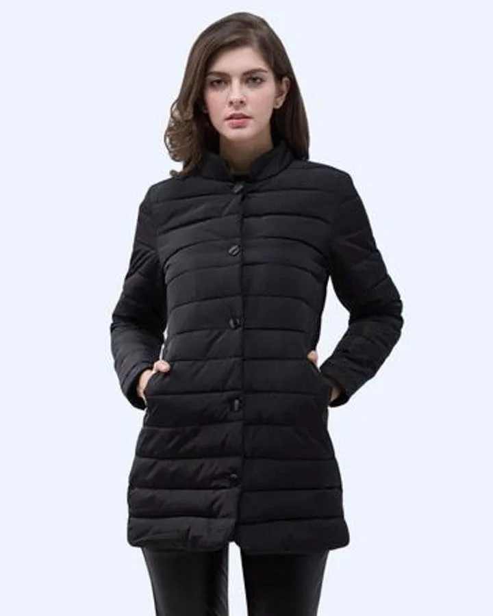 Thin Down Cotton Padded Coat