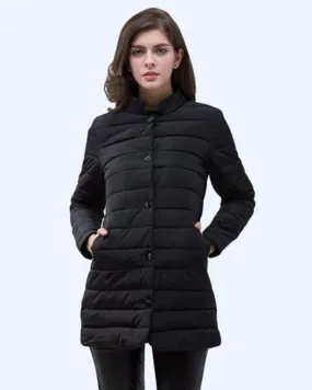 Thin Down Cotton Padded Coat