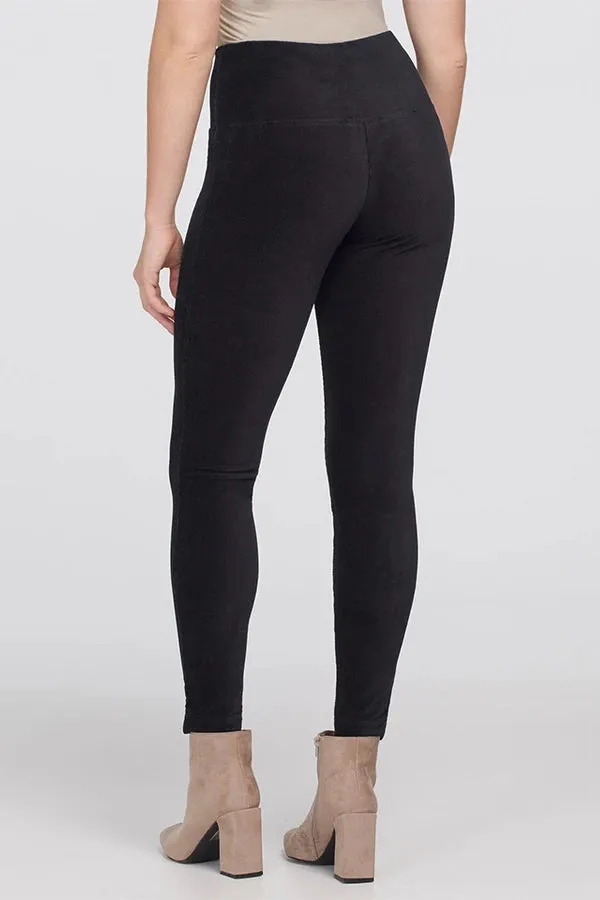 Tribal Flatten It® Soft Knit Corduroy Legging