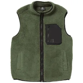Volcom Muzzer Fuzzar Vest - Squadron Green