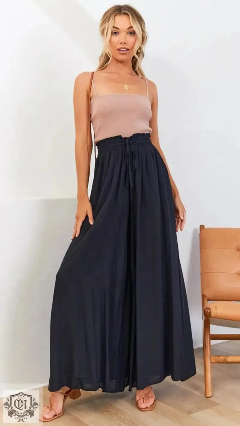 Wide Leg Casual Pants