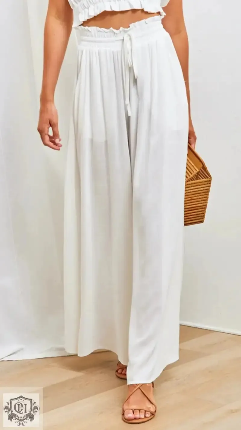 Wide Leg Casual Pants