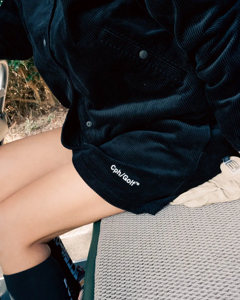 [WOMEN] #ADJUSTABLE CORDUROY SKIRT