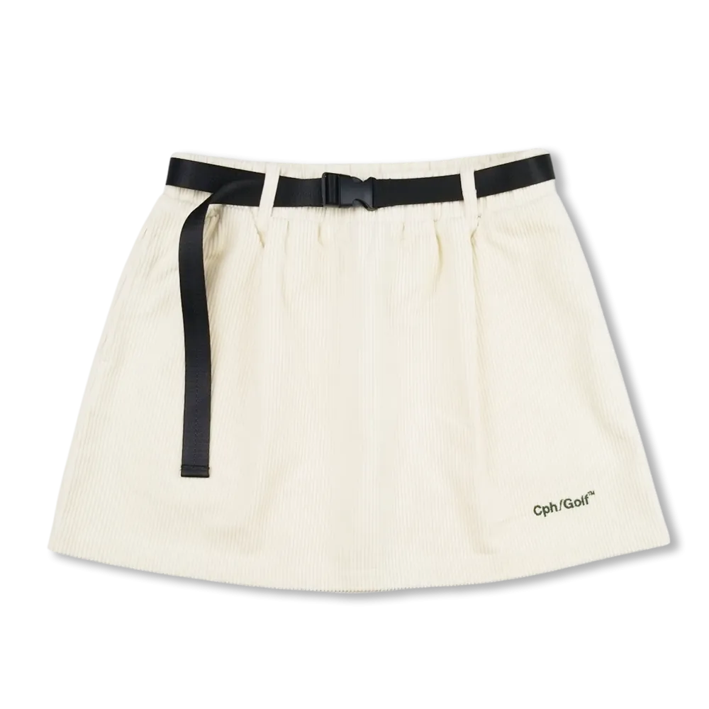 [WOMEN] #ADJUSTABLE CORDUROY SKIRT