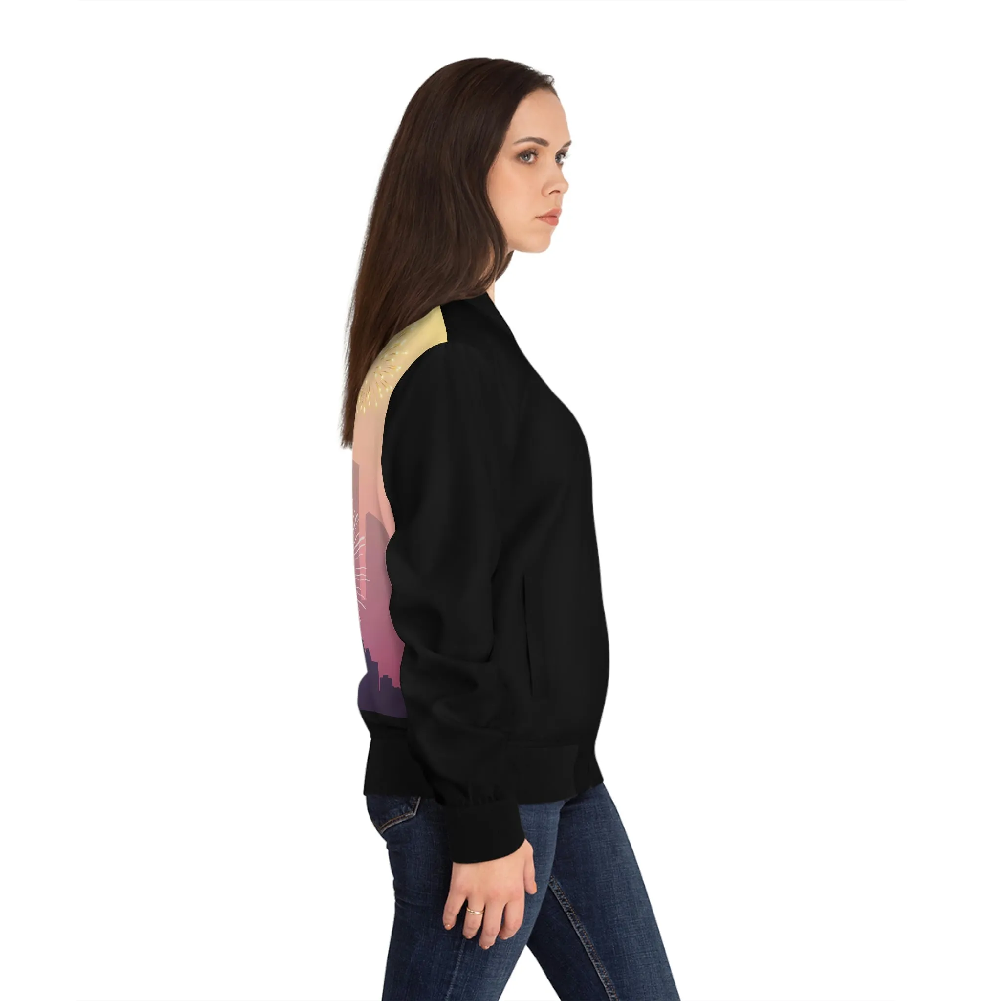 Women's Bomber Jacket (AOP)